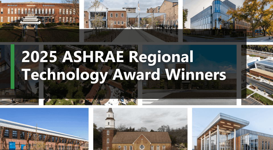2025 ASHRAE Regional Technology Award Winners