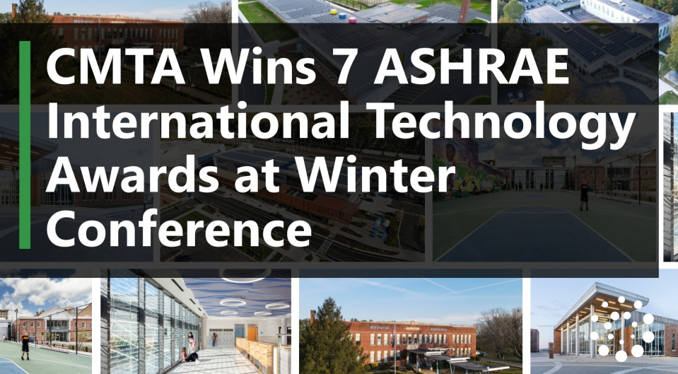 CMTA Wins 7 2026 ASHRAE International Technology Awards