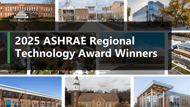2025 ASHRAE Regional Technology Award Winners