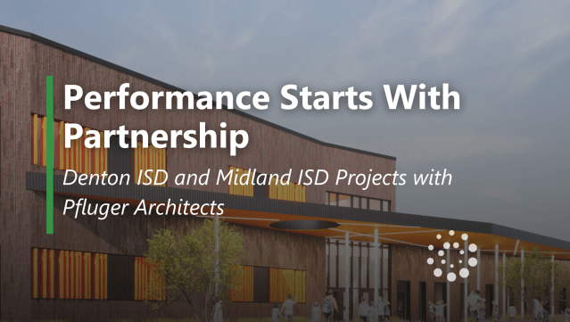 Performance Starts with Partnership